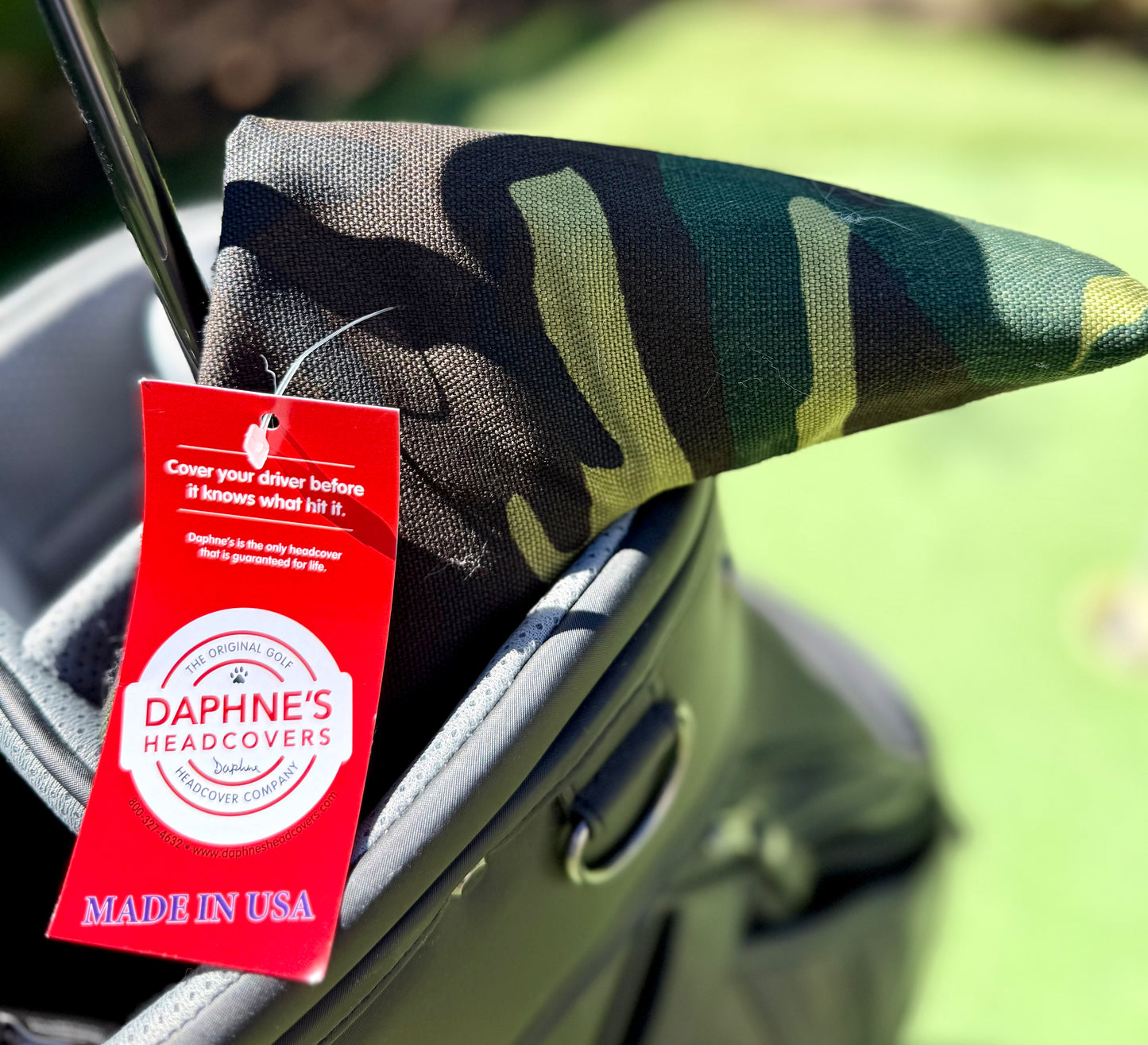 Camo Putter Cover