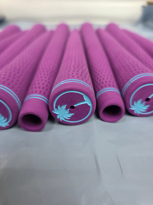 PURPLE ISLAND GOLF GRIP SET